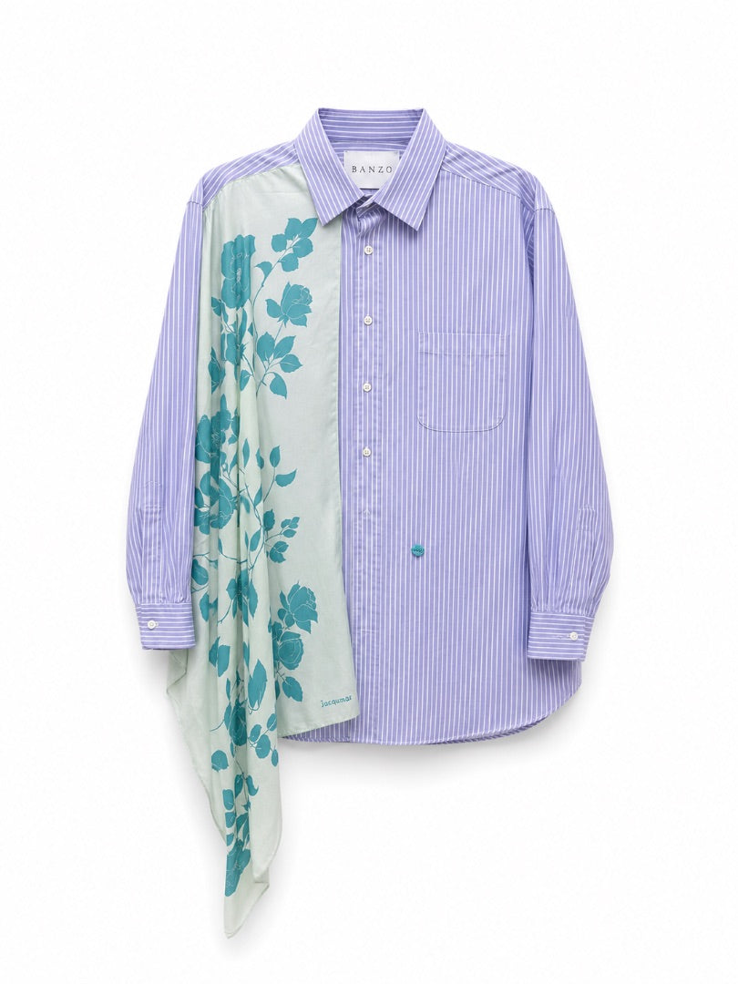 PAÑOLETA SHIRT - Lilac/Green