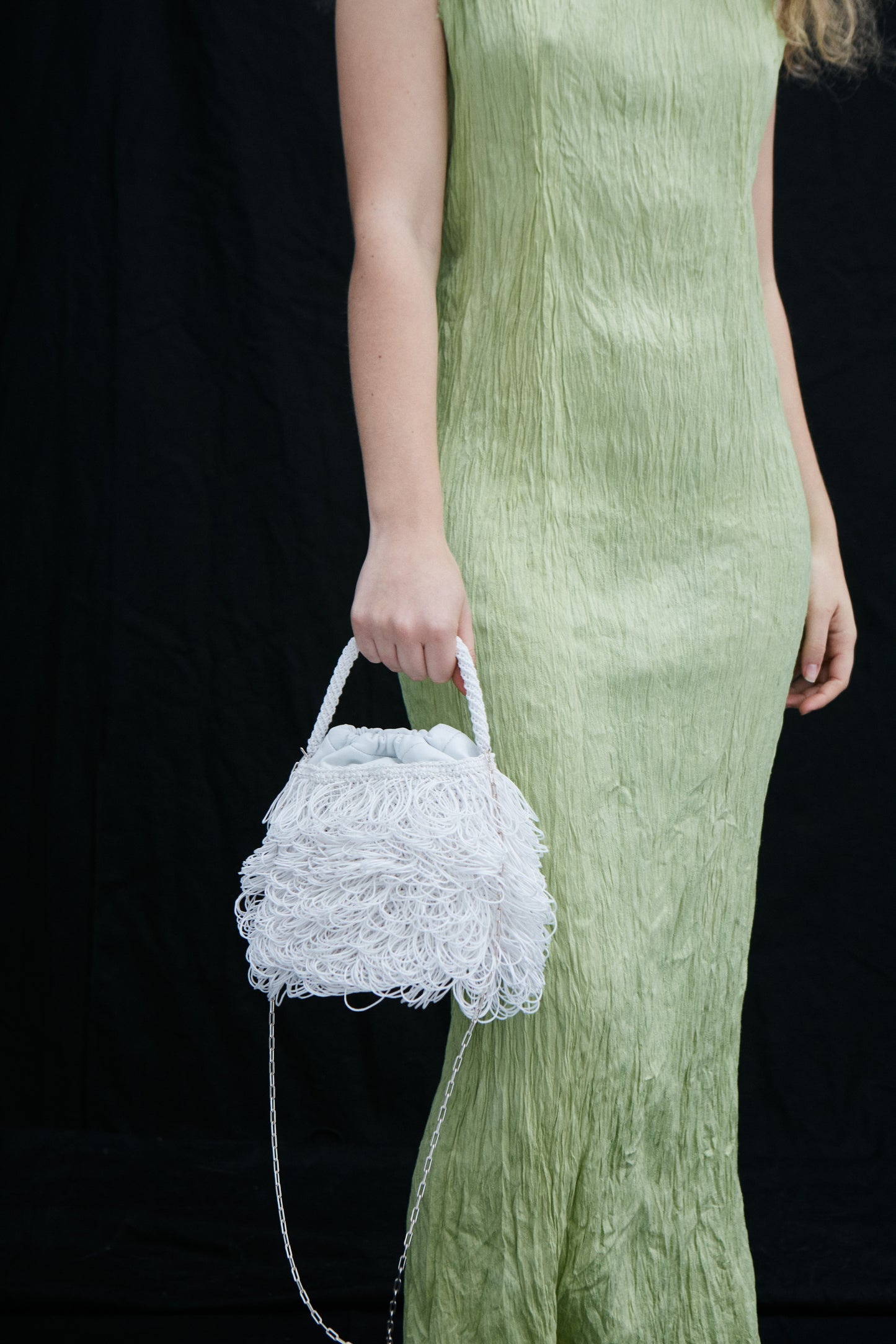 Espuela Bag, White - Aynié