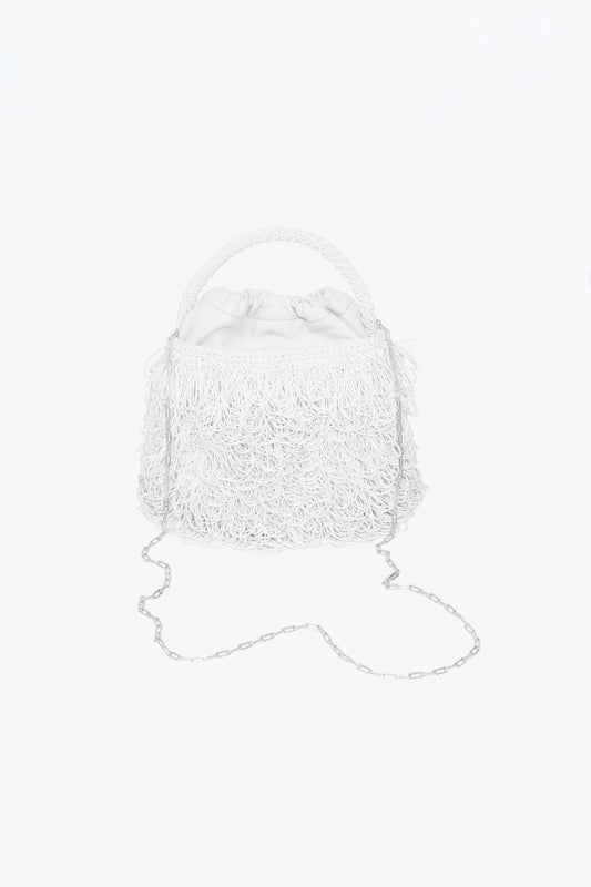 Espuela Bag, White - Aynié