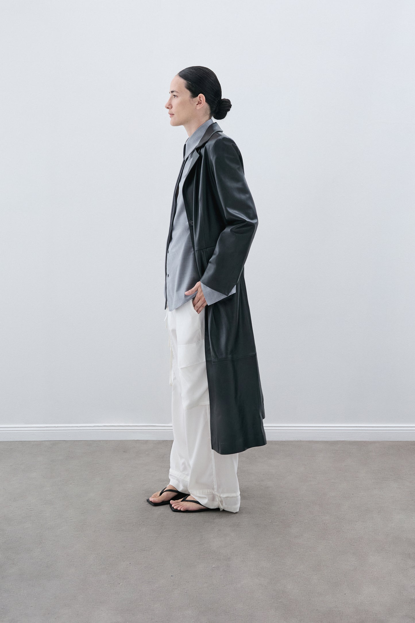 Hurlingham Leather Coat - La Rando