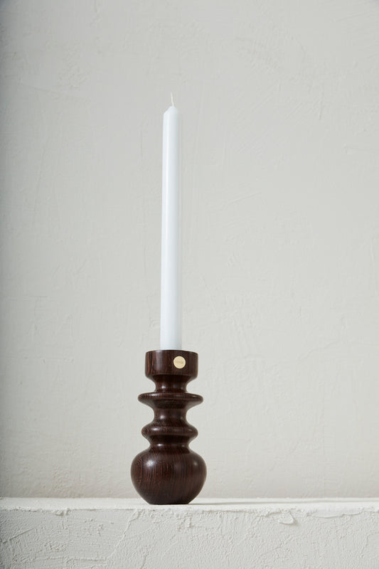 Alan Wenge candle holder - Romie Objetti