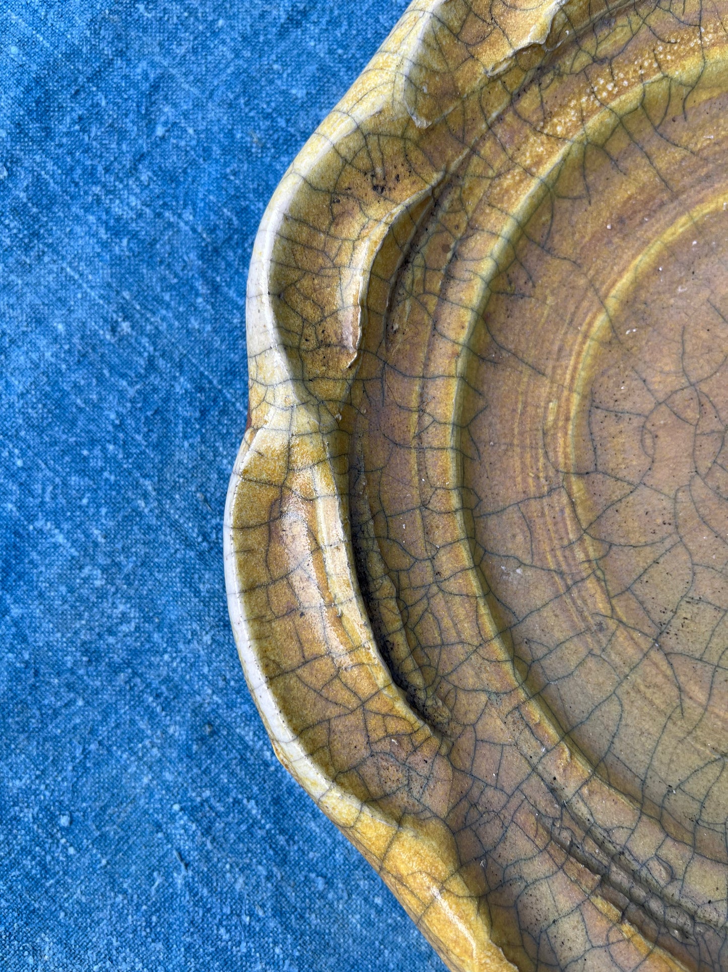 Raku Plate - Patrick Pernel