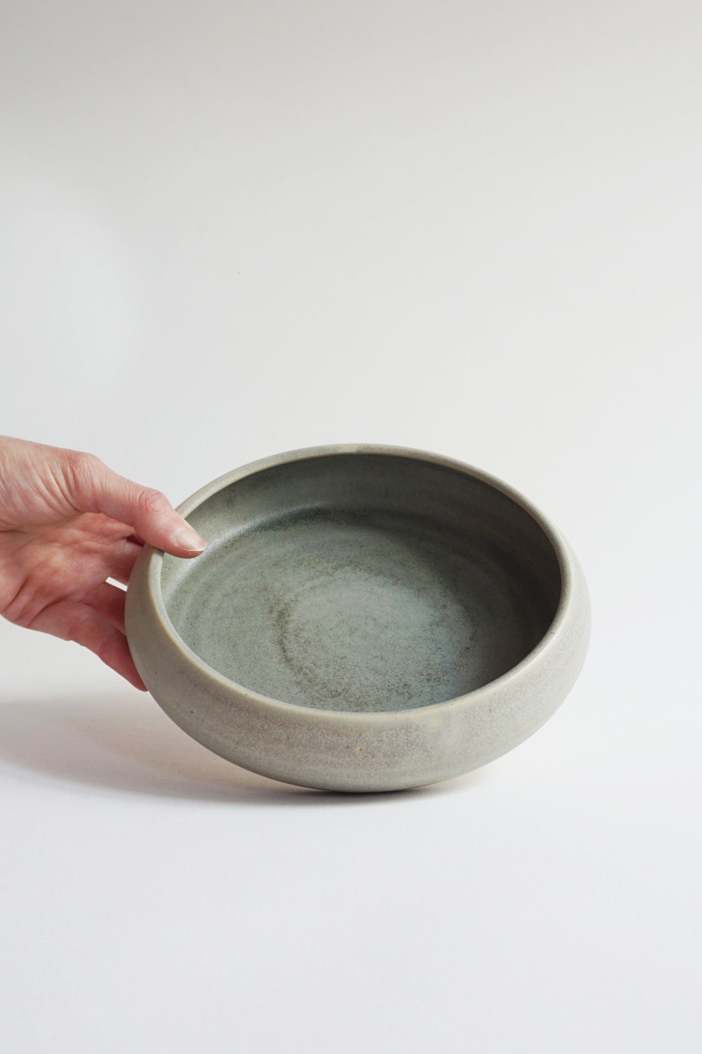 Deep Plate With Copper Oxide - Roche Atelier