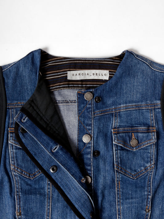 Upcycled Jean Jacket - Garcia Bello