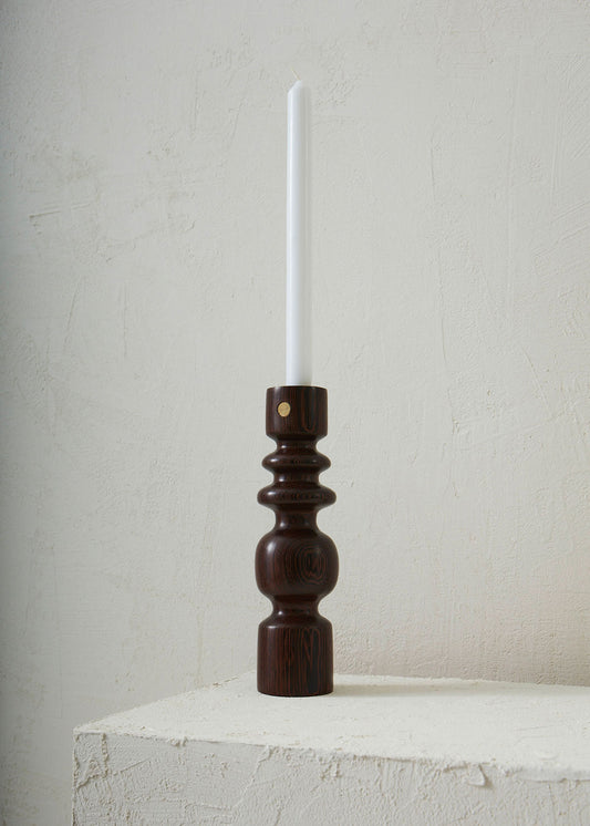 Ada Wenge candle holder - Romie Objetti
