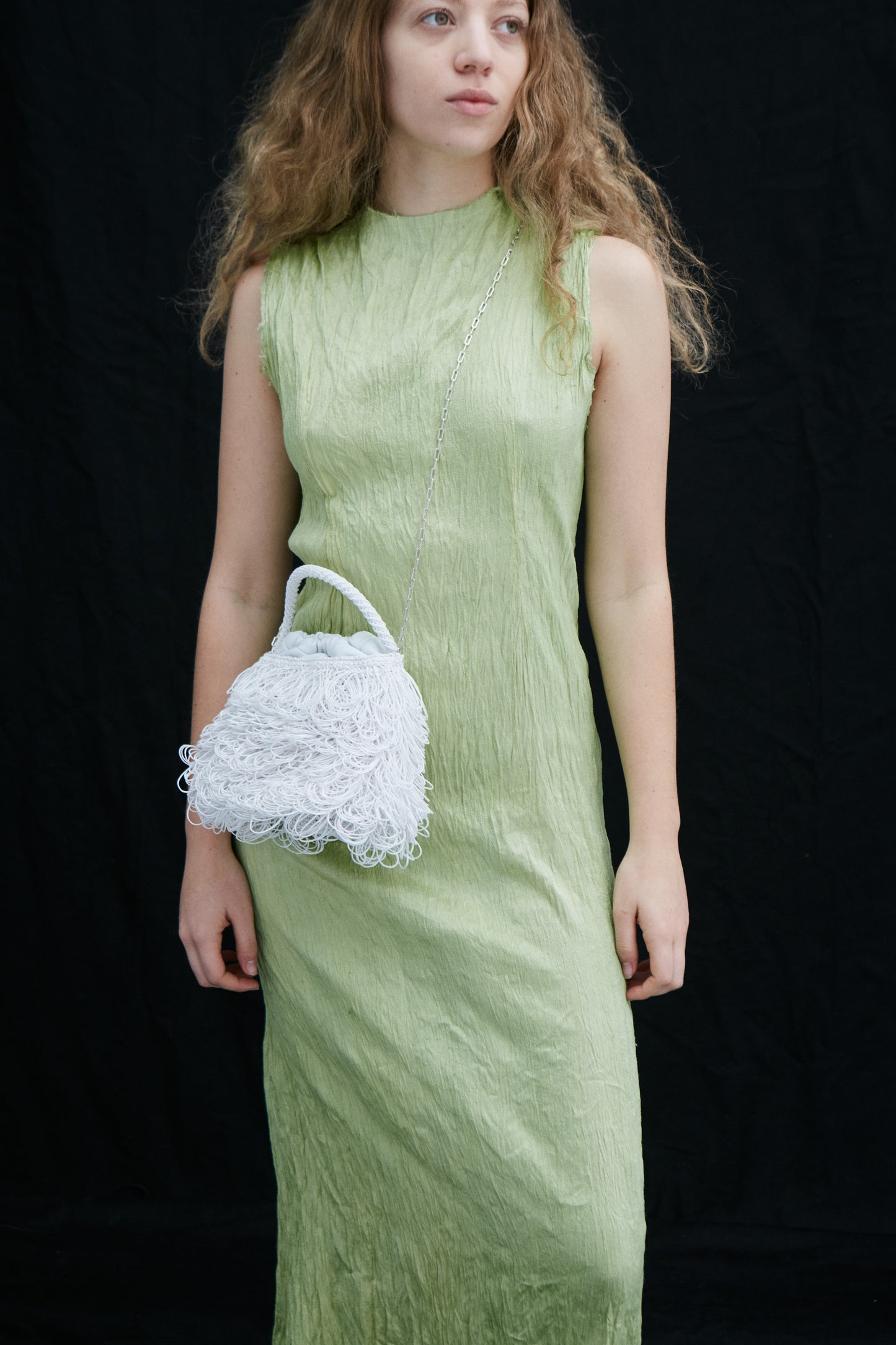 Espuela Bag, White - Aynié
