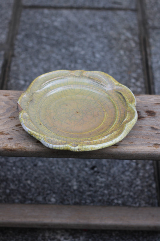 Raku Plate - Patrick Pernel