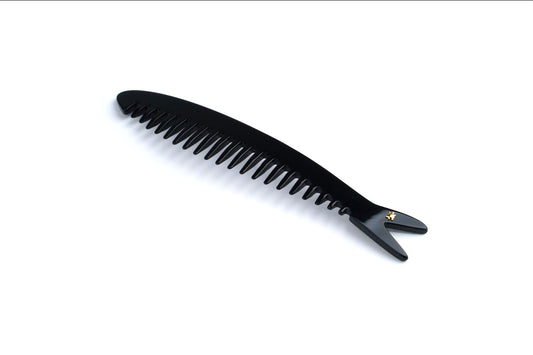 Sardine Comb | Glossy Black - Turtle Story