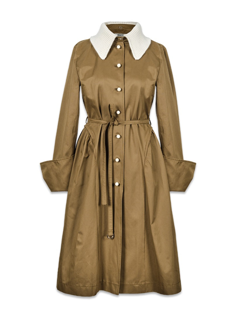 Grotesque Dreams Trench Coat