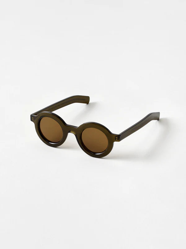 Amélie Olive Glasses - Aude Herouard