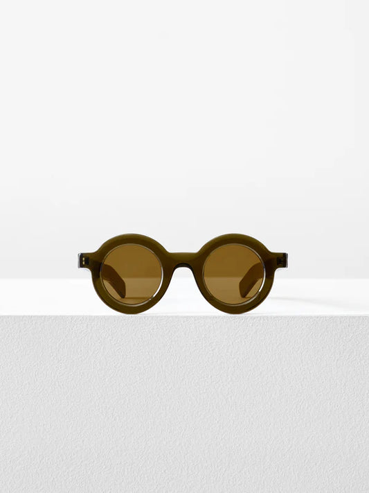 Amélie Olive Glasses - Aude Herouard