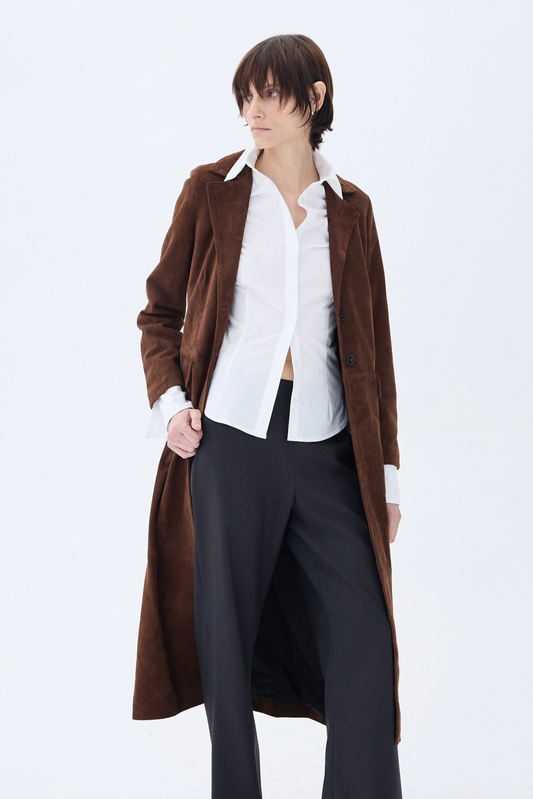 Hurlingham Leather Coat - La Rando