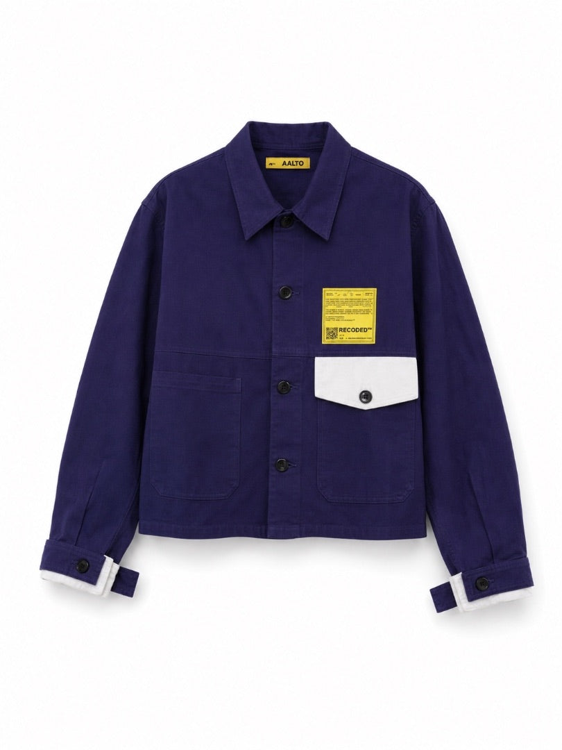 Worker Crop Jacket - Aalto