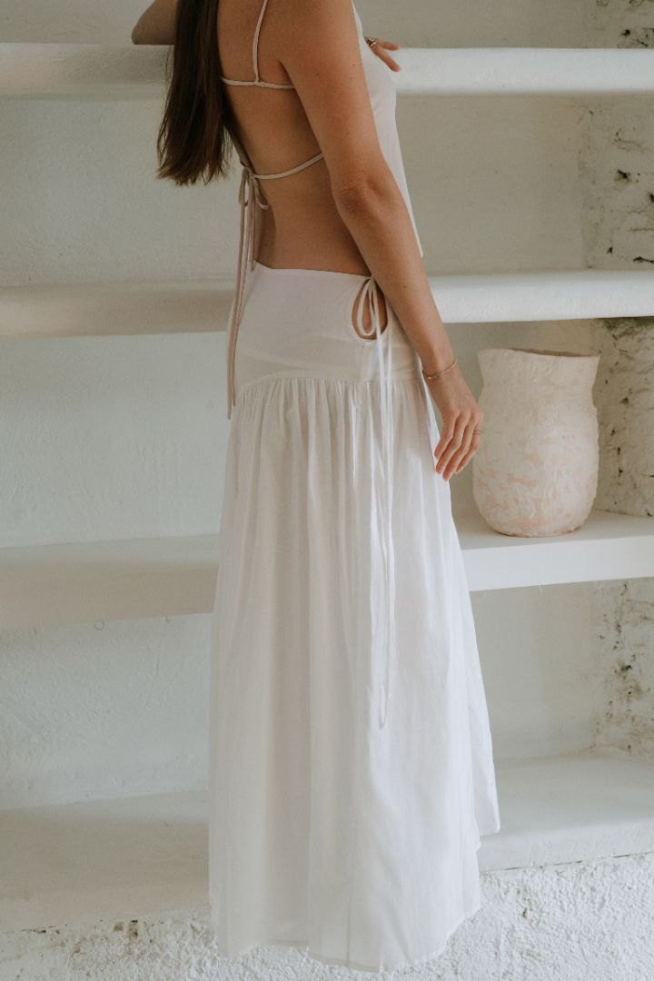Kinibi Spring Skirt - White