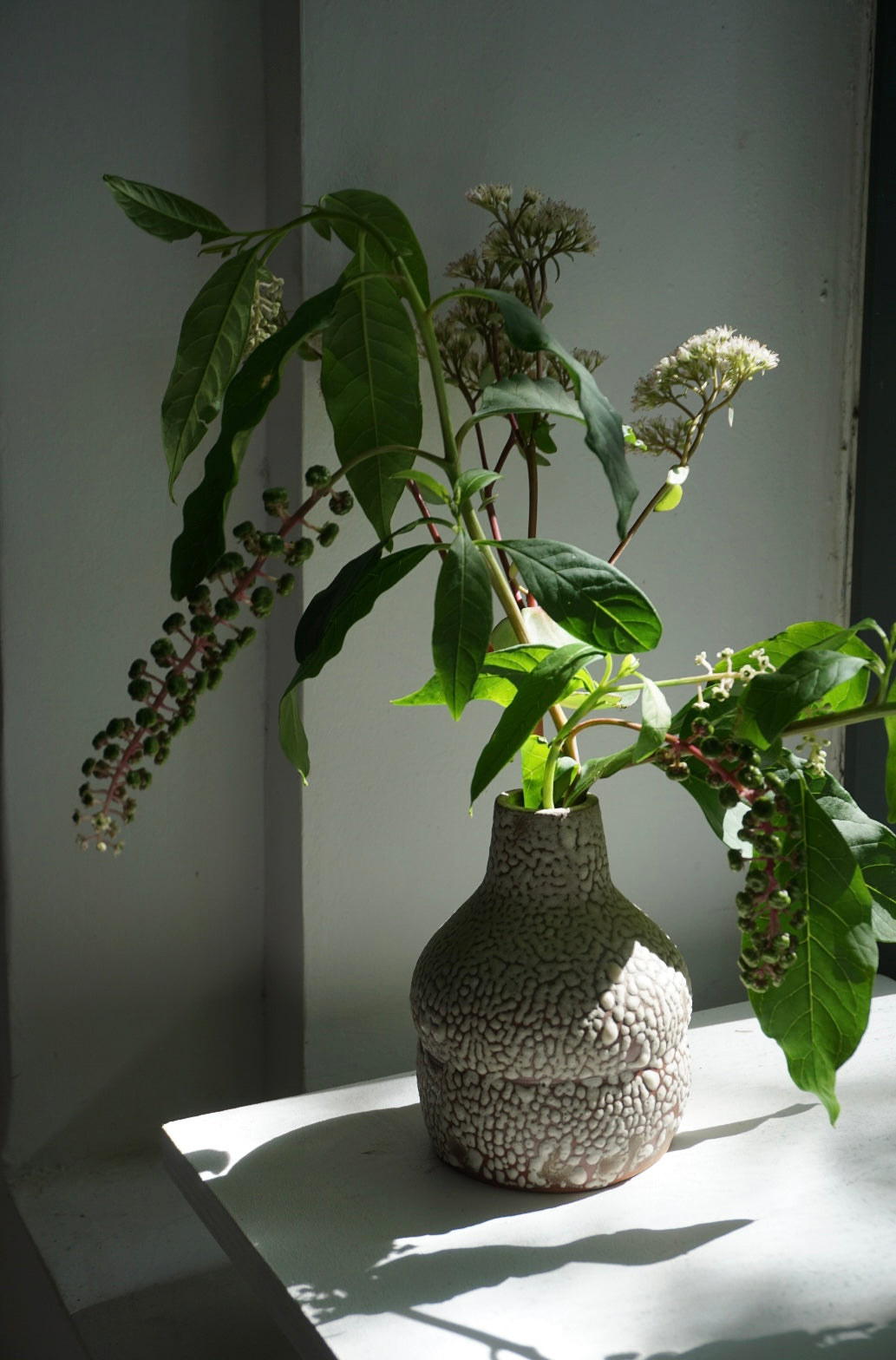 Pearl Enamel Vase - Roche Atelier