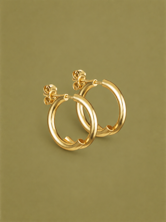 petite boucle d’oreille Vermeil Paire - Mermere