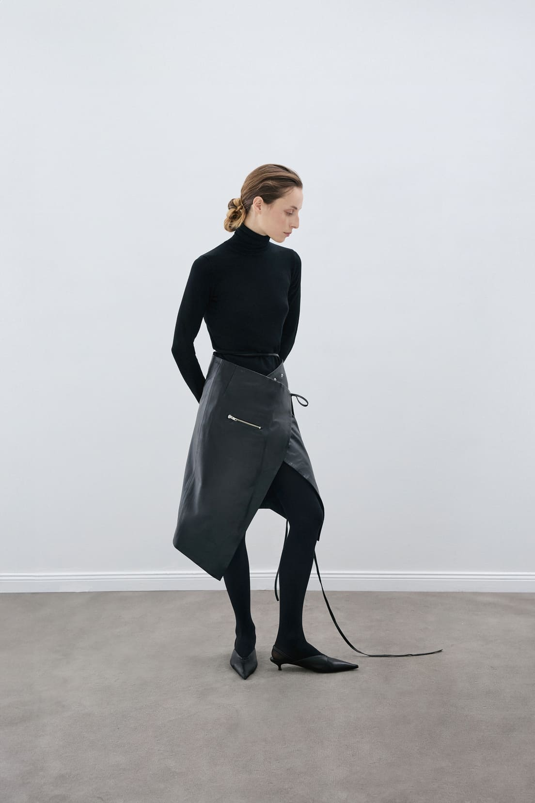 Ituzaingo Leather Skirt - La Rando