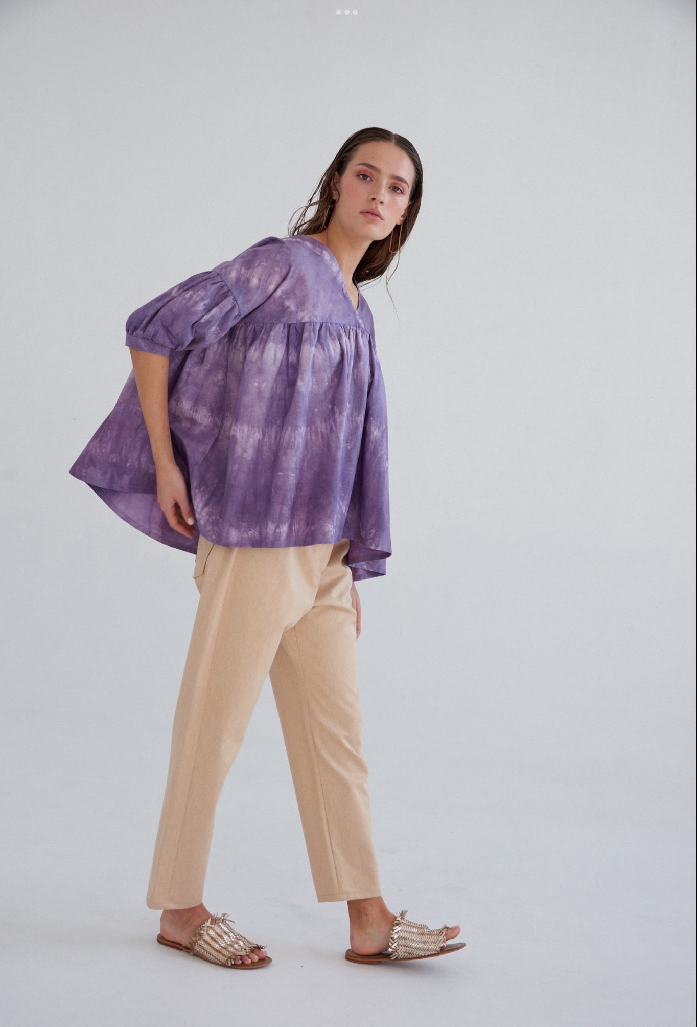 Pansy Blouse - María Bouvier