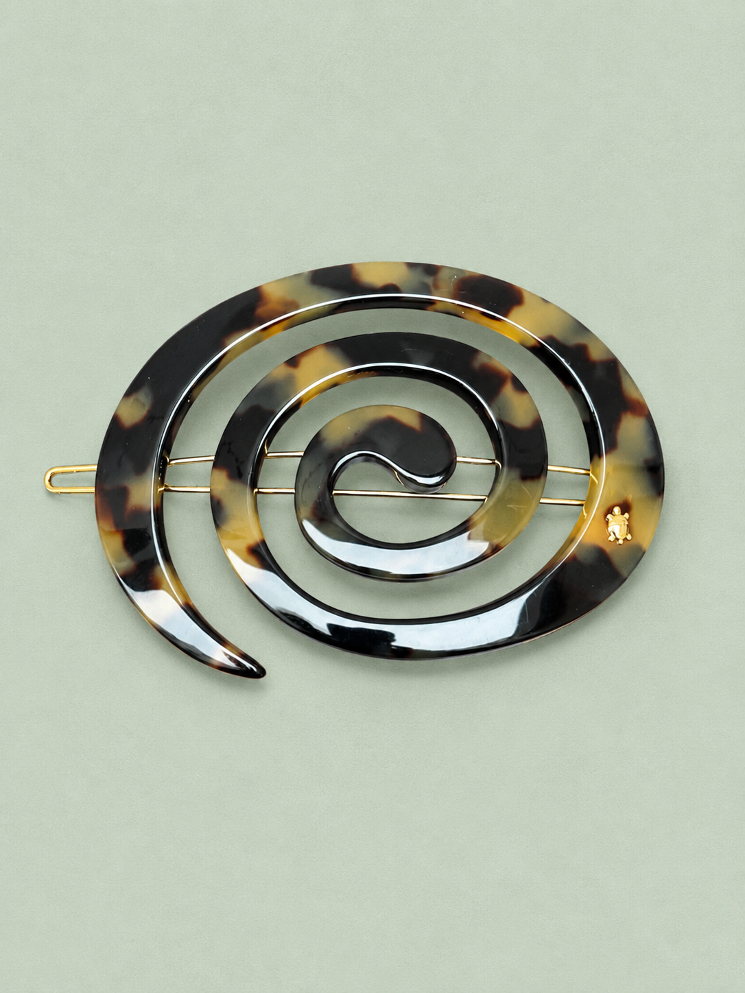 Spiral Clip Large Tokyo Dark