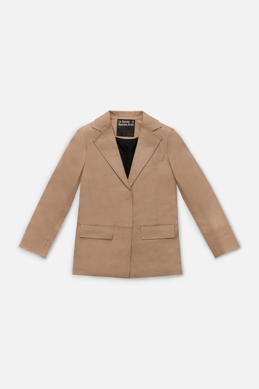 Ezpeleta Leather Blazer - La Rando