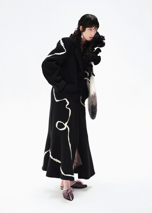 Black Wave Coat