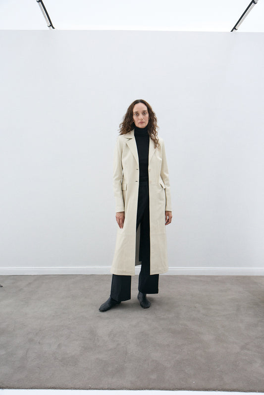 Hurlingham Leather Coat - La Rando