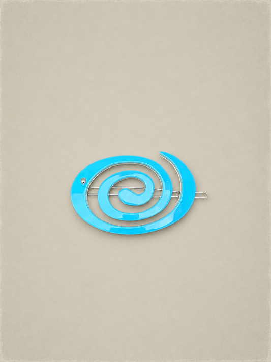 Spiral Clip Blue - Turtle Story