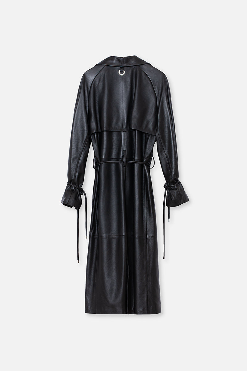 Berisso Leather Trench - La Rando