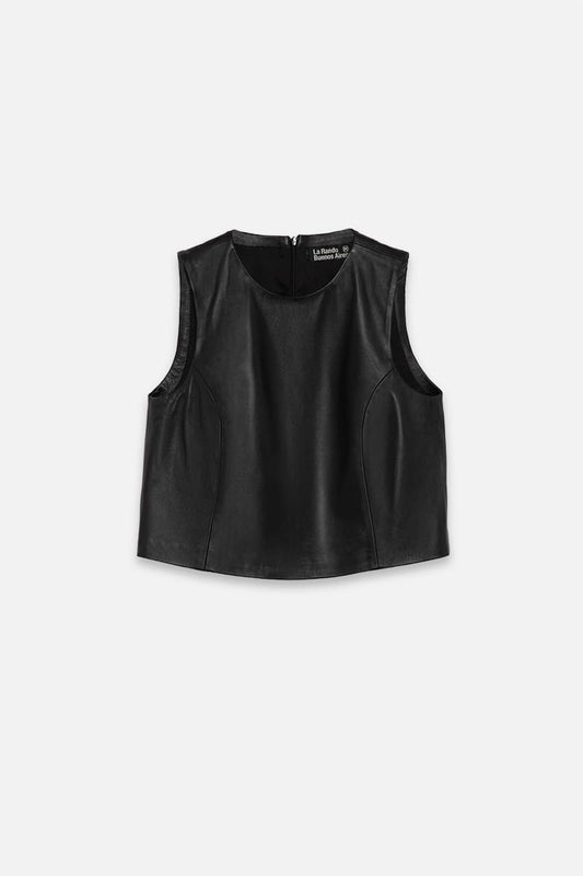 Lanus Leather Top - La Rando