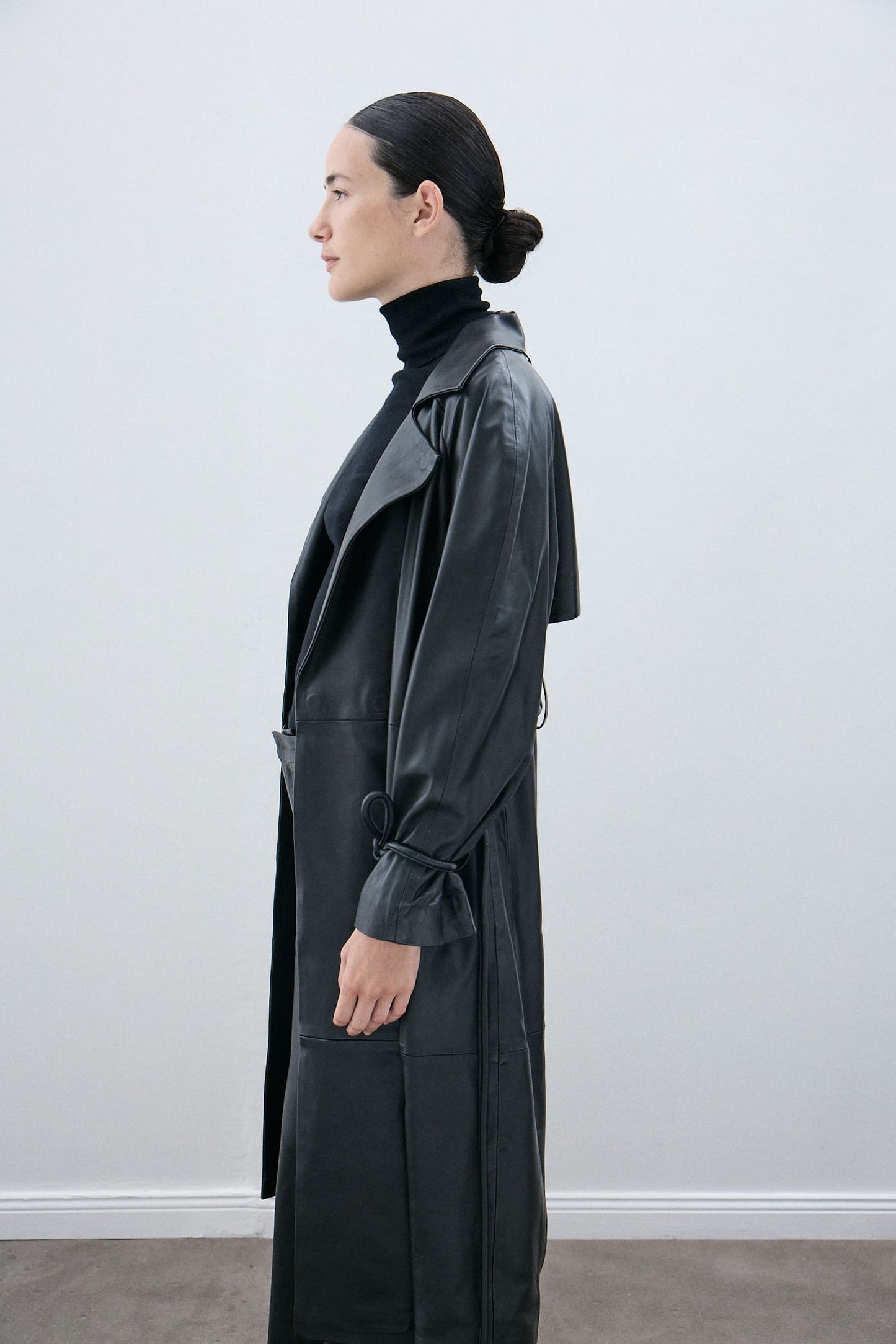 Berisso Leather Trench - La Rando