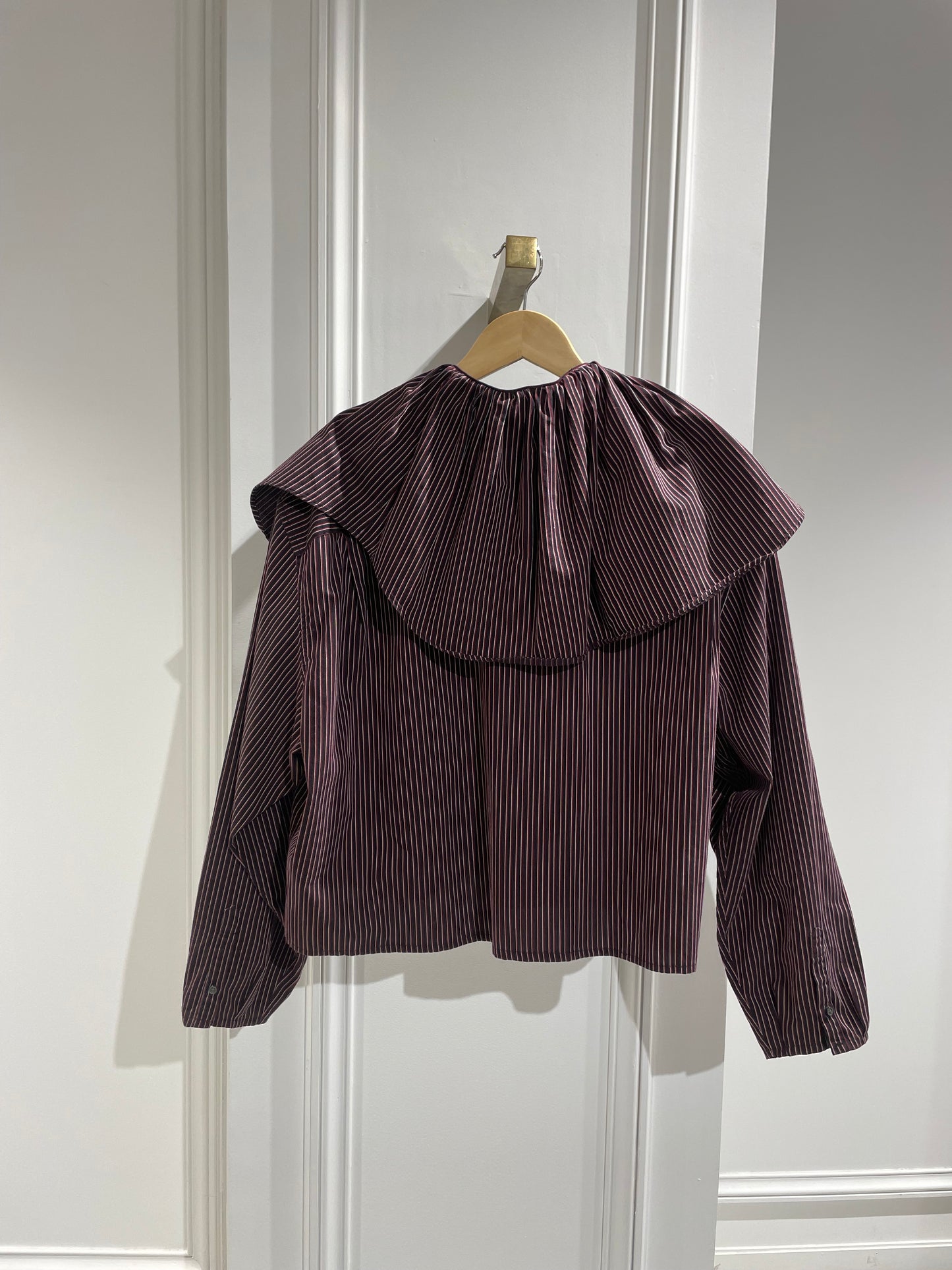 Payaso shirt burgundy stripes - Banzo