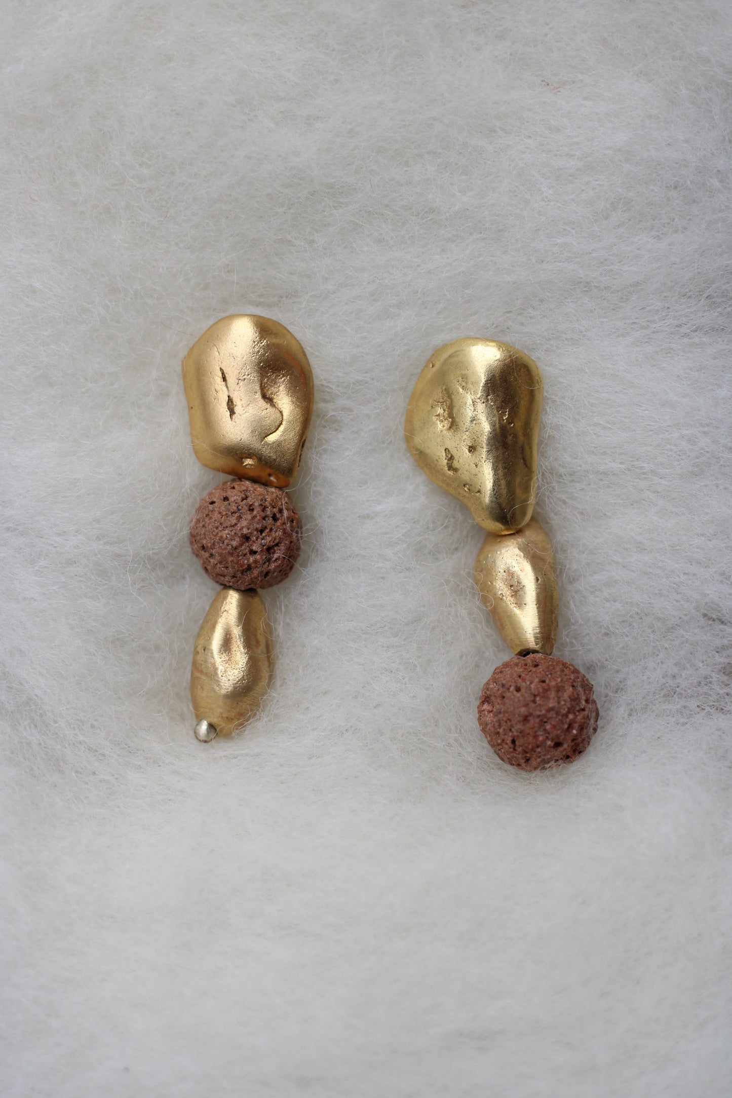 Volcanic Stone Earrings - Romero