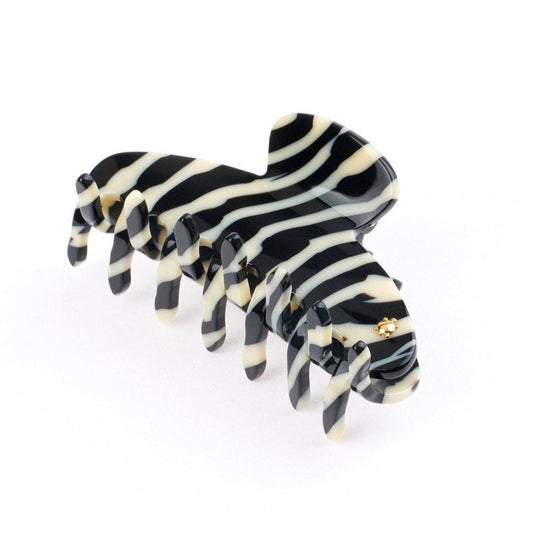 Zebra Iconic Hair Claw - Turtle Story