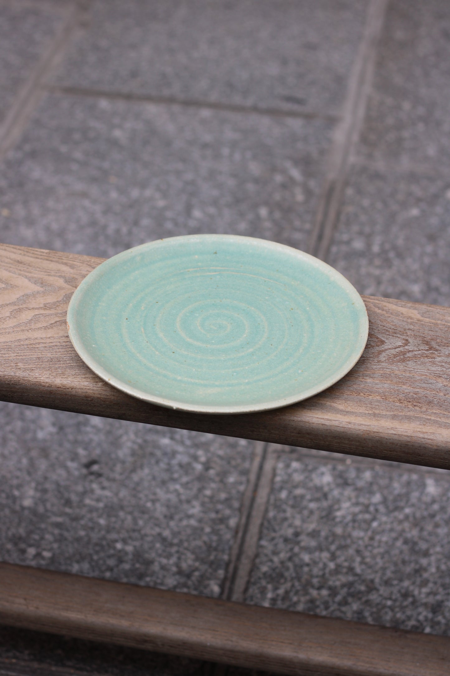 Water Green Plate - CHARLINE ROBACHE