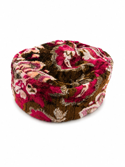 Ruggy Pillbox Hat Red - Softenheart