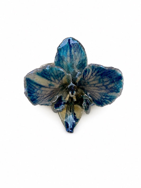 Floral Ring Blue - Softenheart
