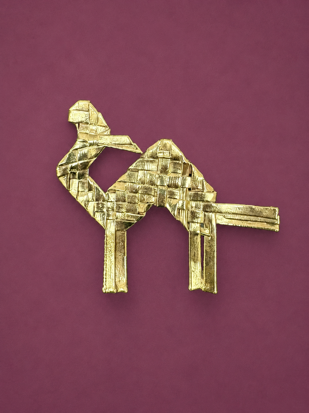 Oro Broche Camello - Danielle Lafaurie