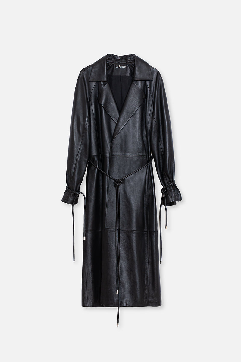 Berisso Leather Trench - La Rando