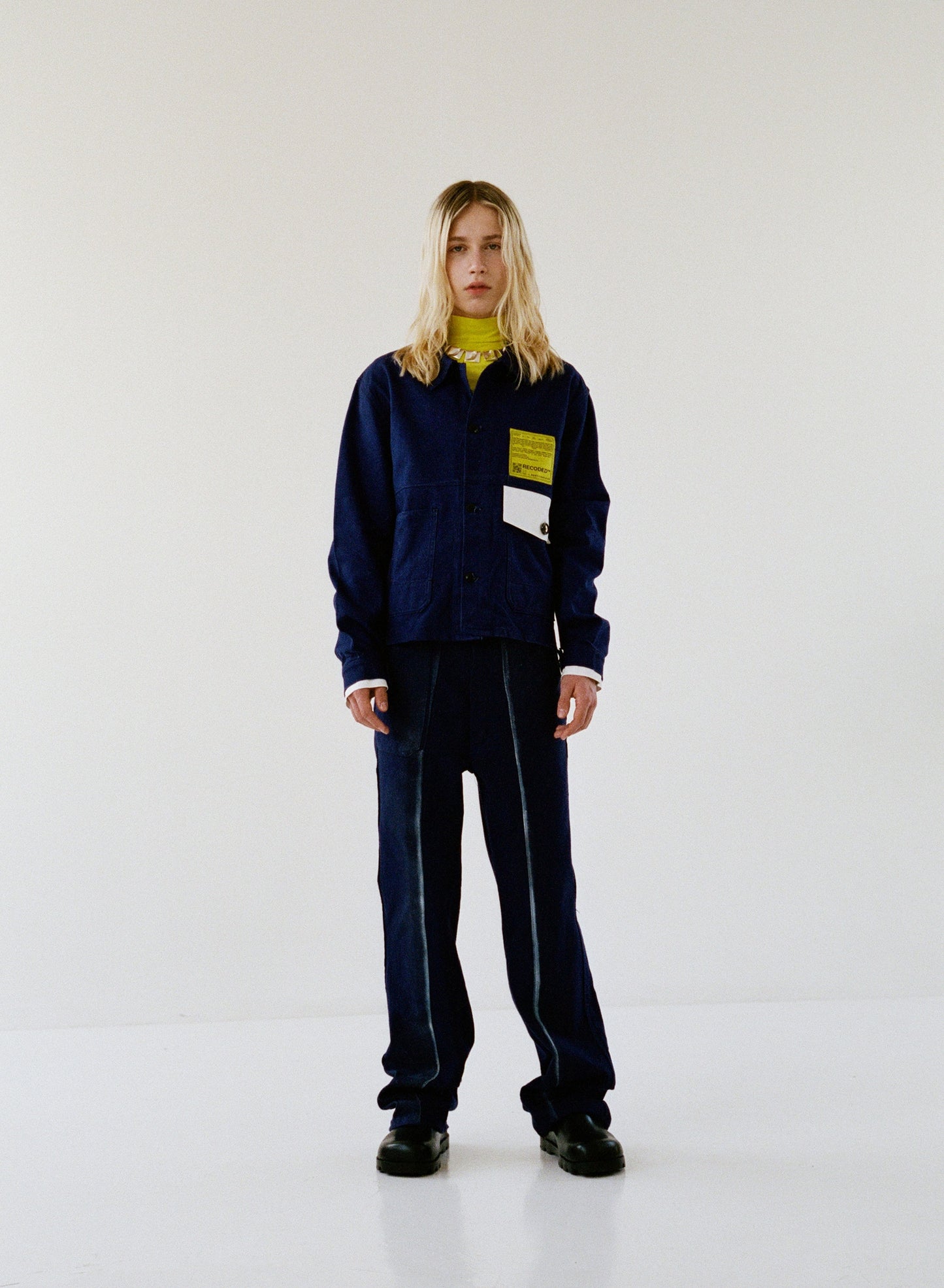 Recoded Worker Blue Jacket - Aalto