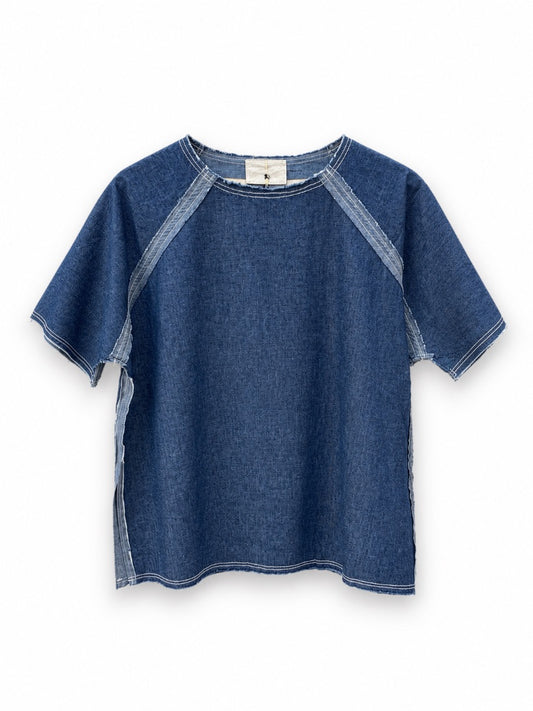 Remera Ranglan Denim - Toqui