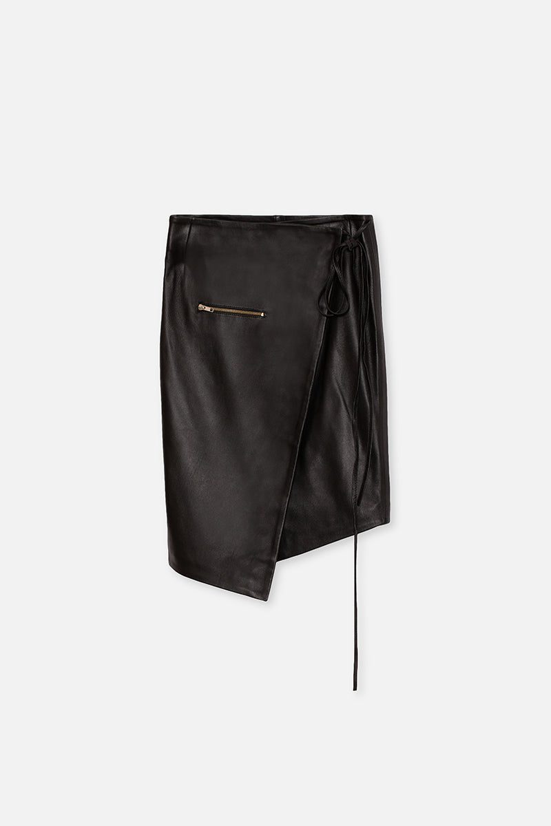 Ituzaingo Leather Skirt - La Rando