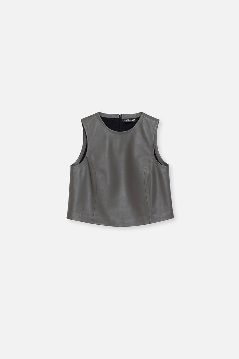 Lanus Leather Top - La Rando