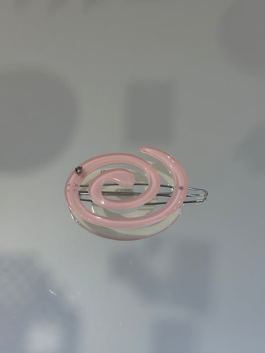 Small Spiral Clip Peony