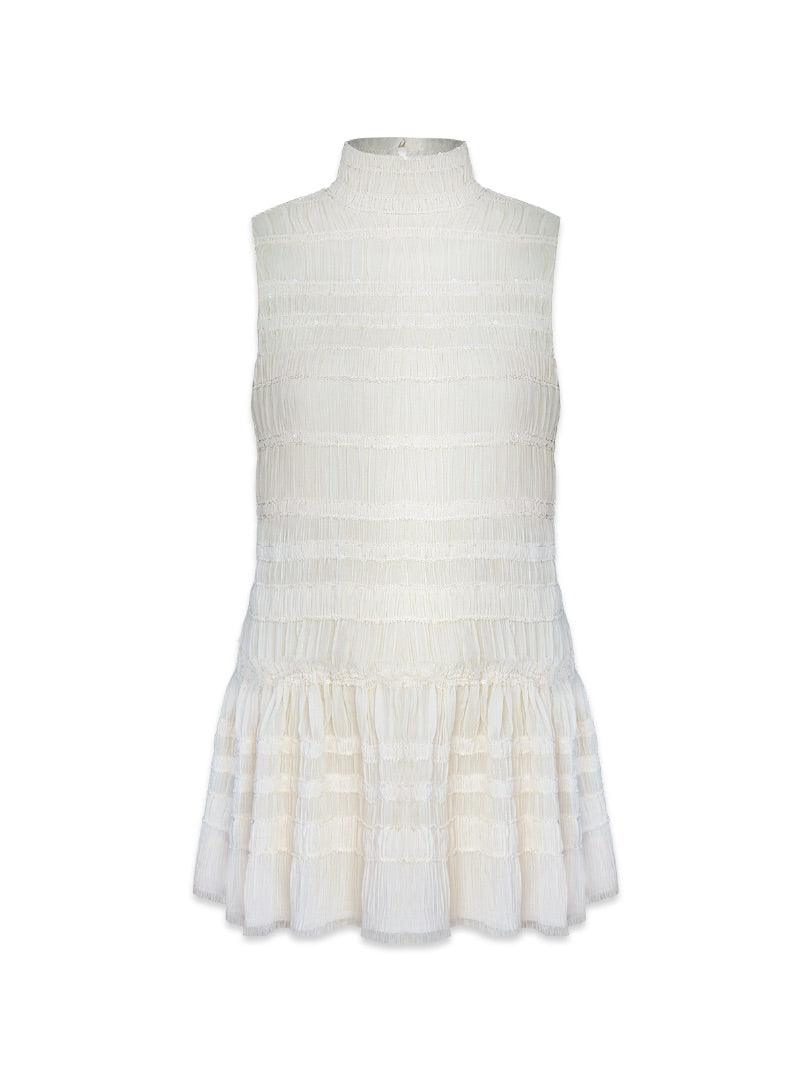 Échappé Crinkle Chiffon Dress