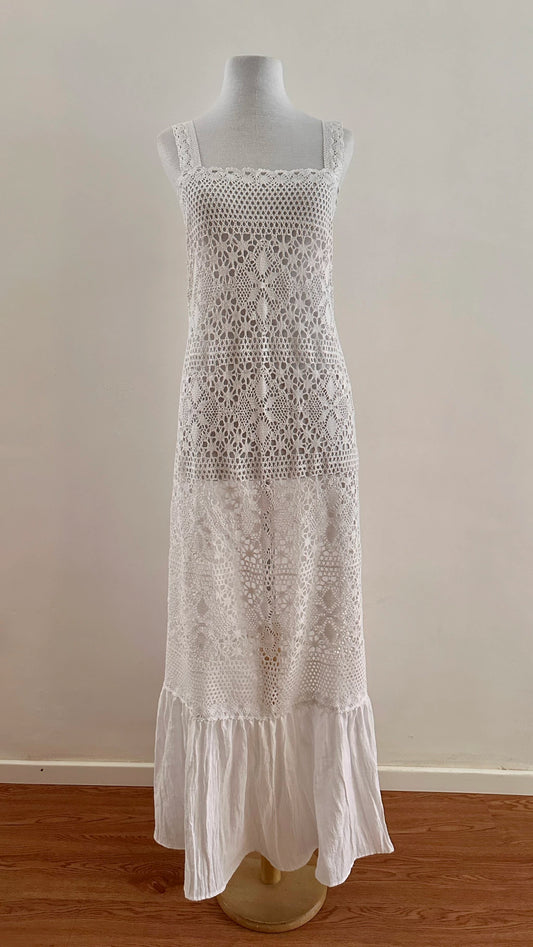 VESTIDO SANTA MONICA - BLANCO