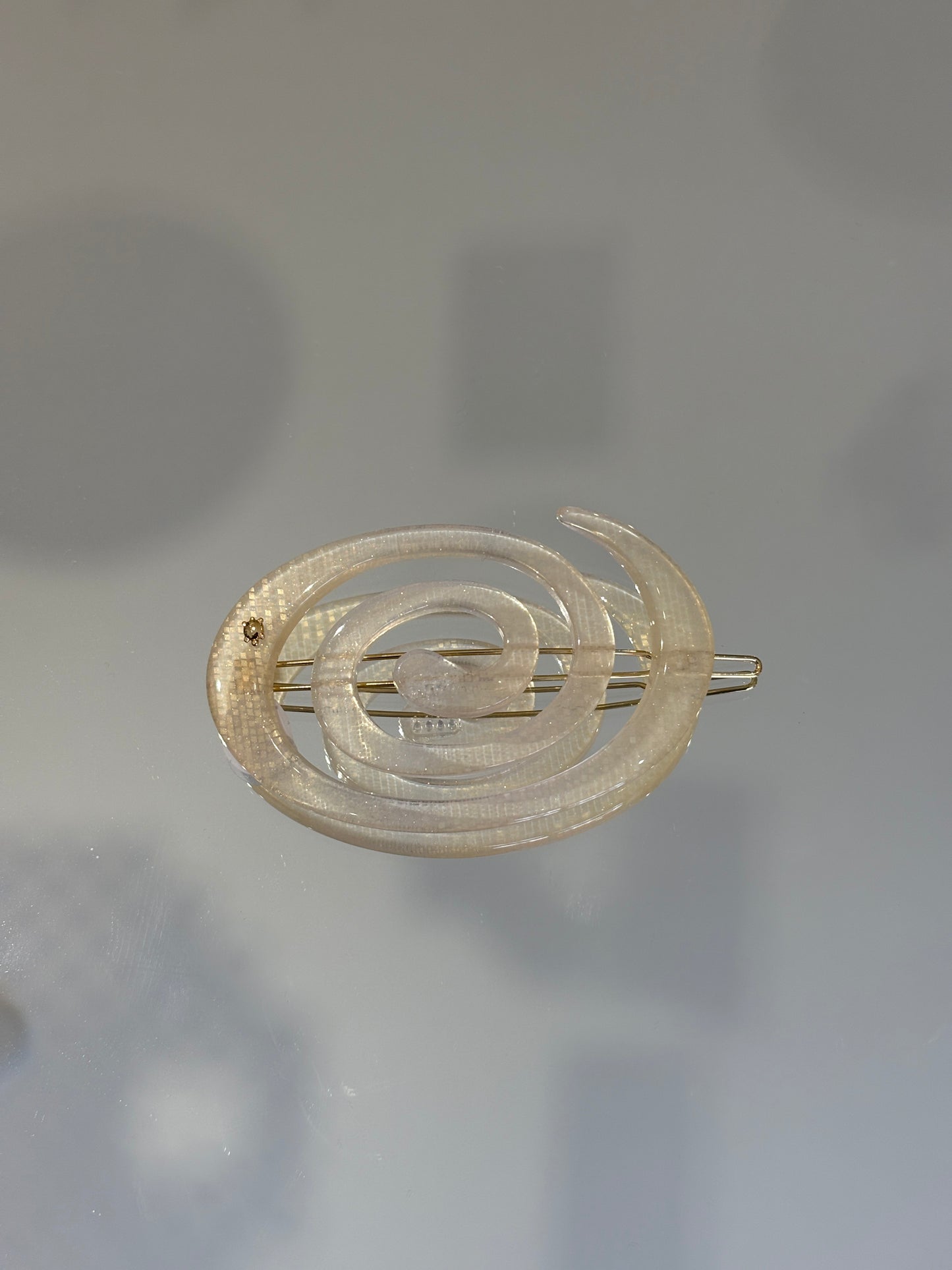 Large Spiral Clip Juliette - Turtle Story