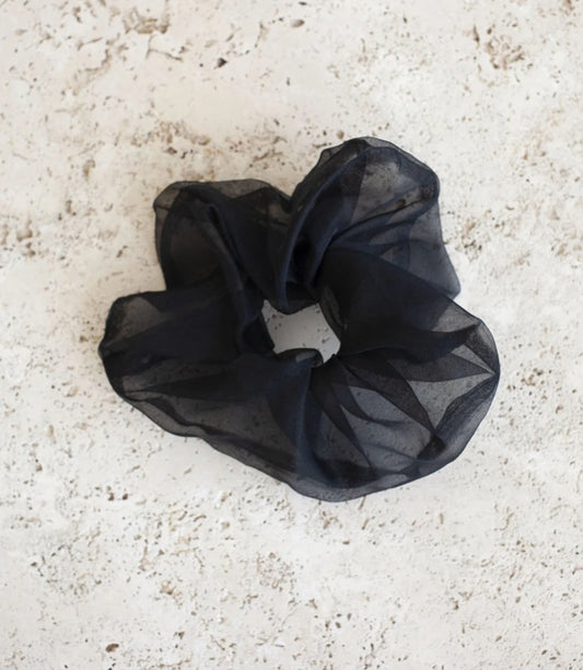 FIORI SCRUNCHIE in ONYX