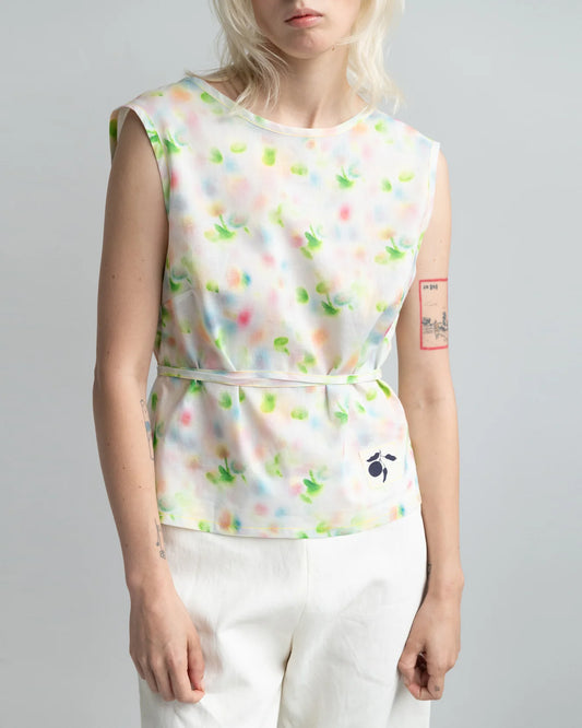 Flowy Liberty Backless Top - Victoria Valette