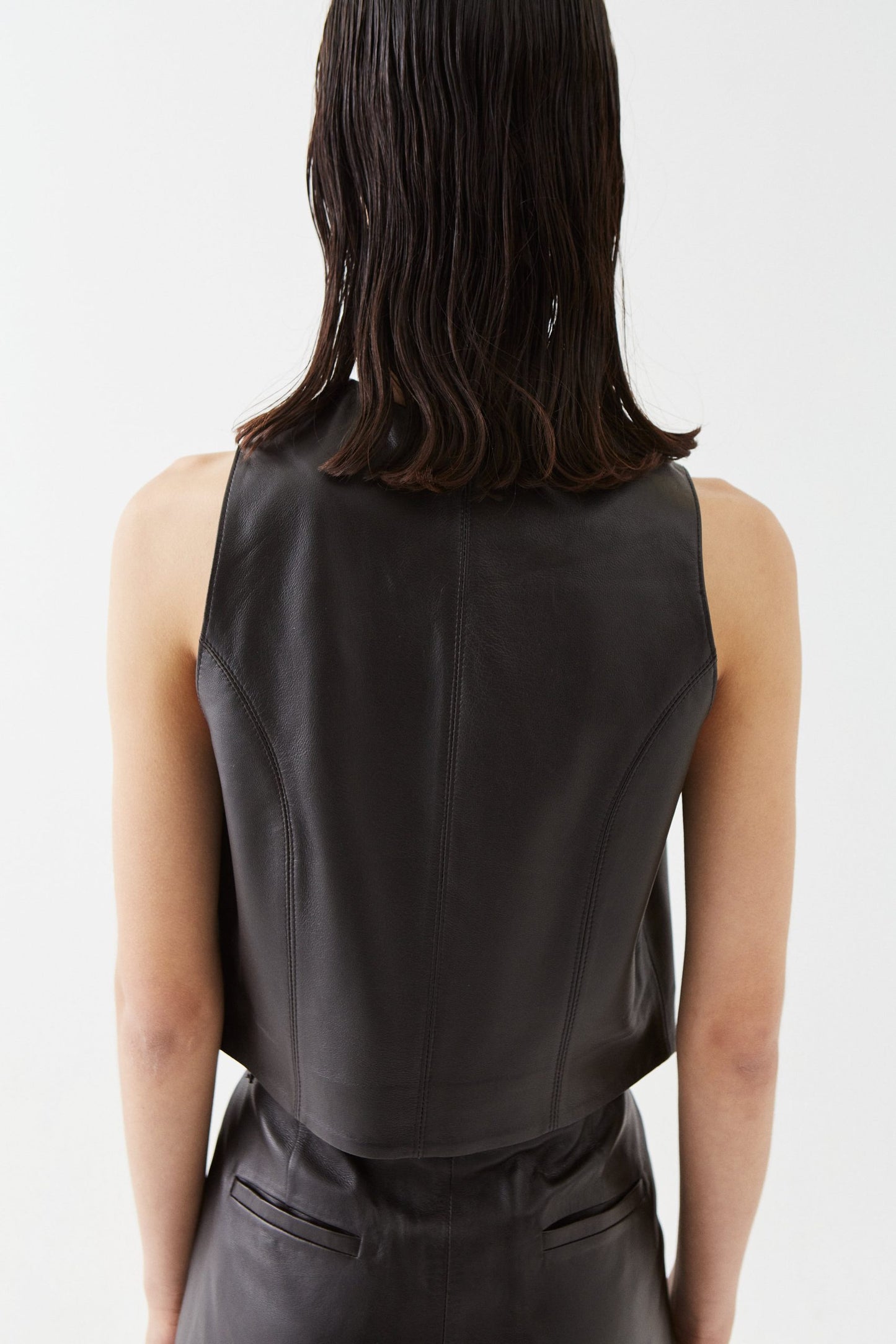 Trelew Leather Vest - La Rando