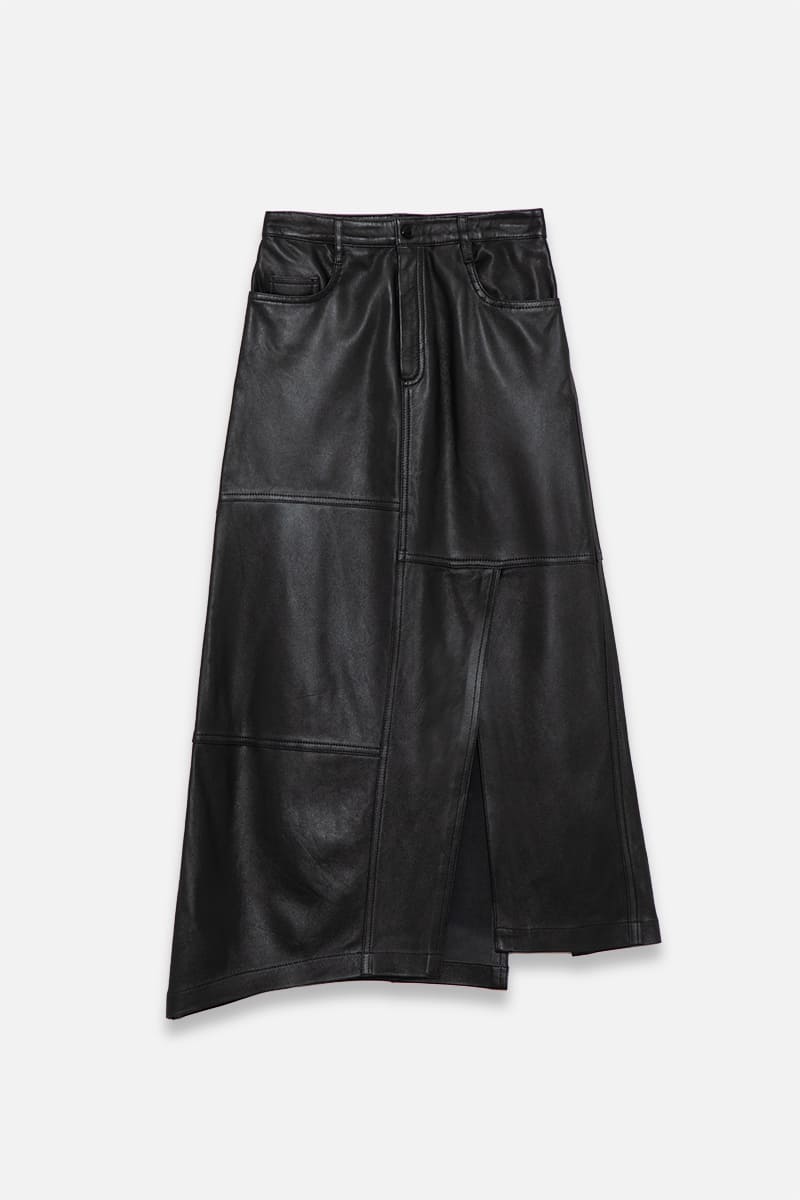 Escobar Leather Skirt - La Rando